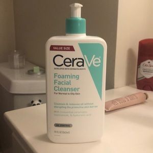 Cerave Foaming Facial Cleanser
